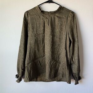 Chic Olive Women's Blouse